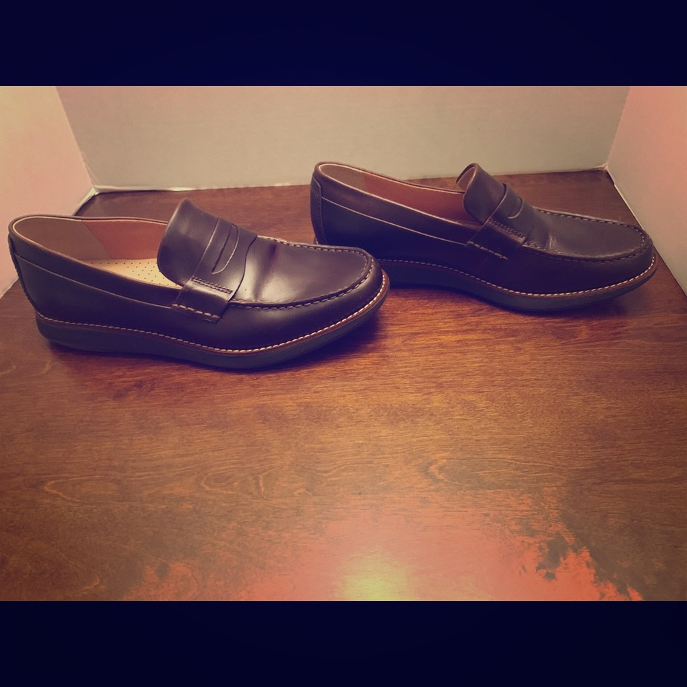 Mens Dark Brown Sperry Topsider Size 9.5 Loafer
